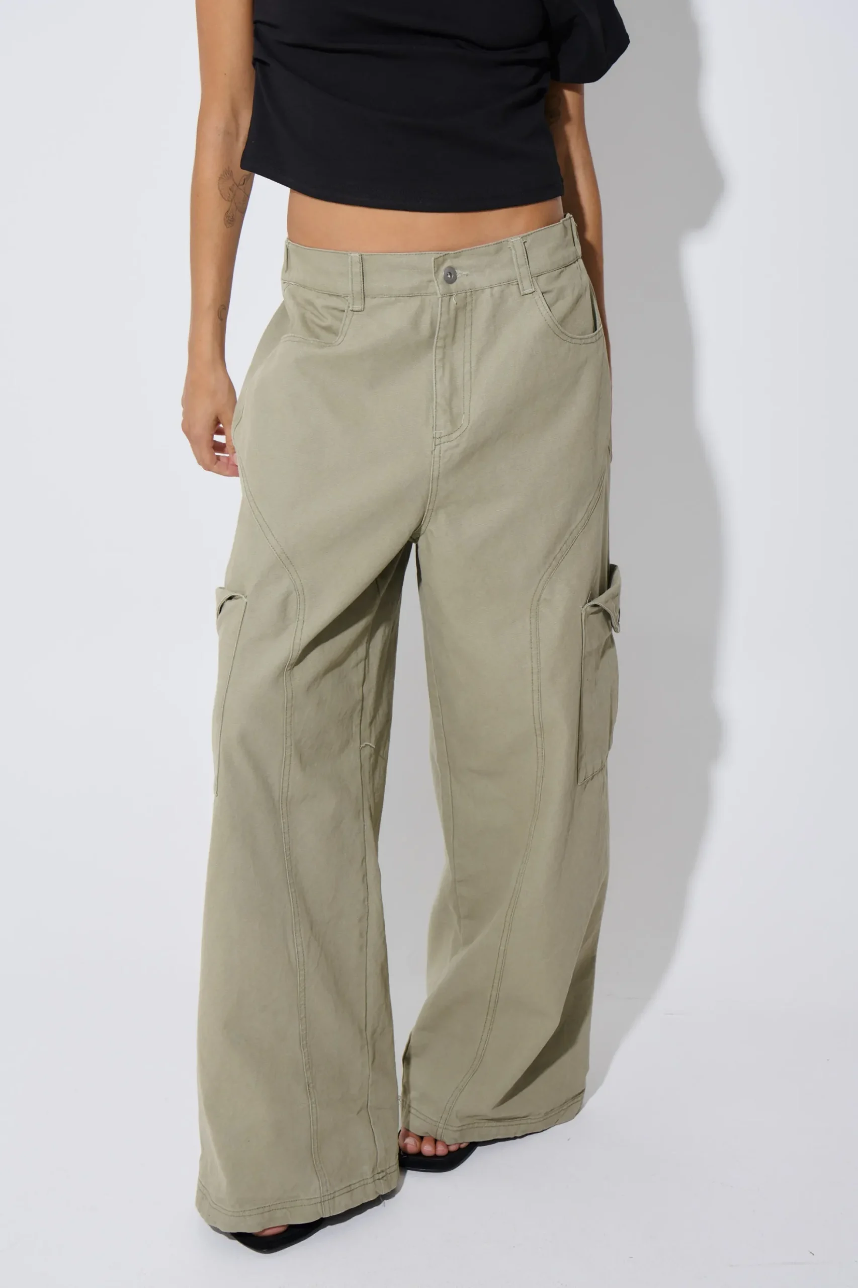 Annie Cargo Pant Khaki