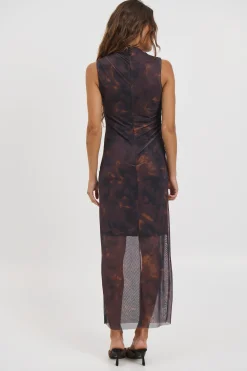 Arnica Maxi Dress Brown