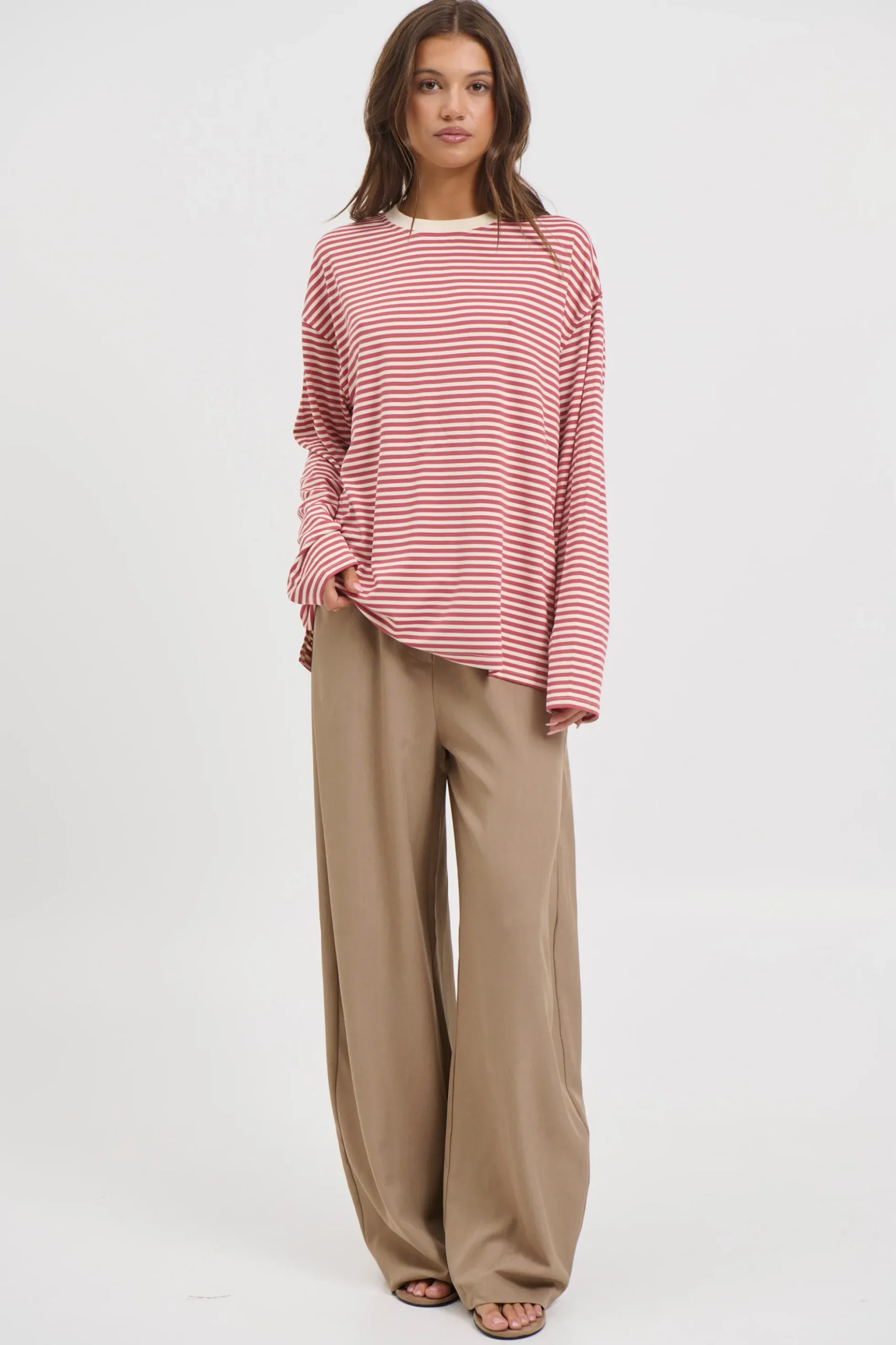 Asher Long Sleeve Berry