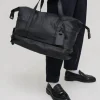 Bronze Snake Travel Bag Black