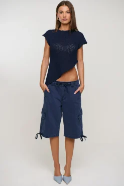 Cassie Top Navy