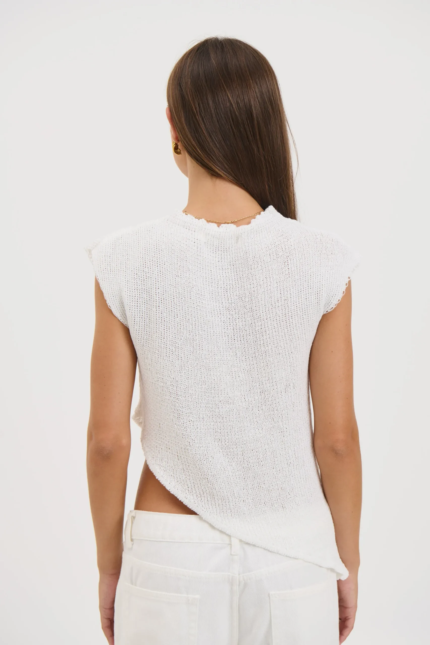 Cassie Top White