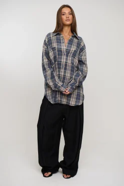 Clarity Shirt Ash Plaid