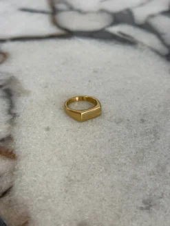Classic Signet Ring Gold