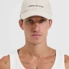 College Cap Minimal Beige