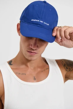 College Cap Minimal Blue