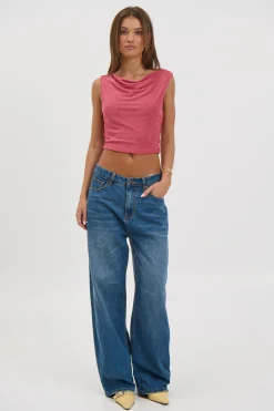 Courtney Top Rose