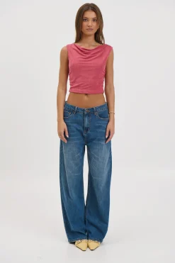 Courtney Top Rose