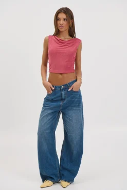 Courtney Top Rose
