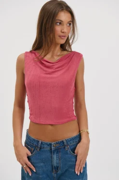 Courtney Top Rose