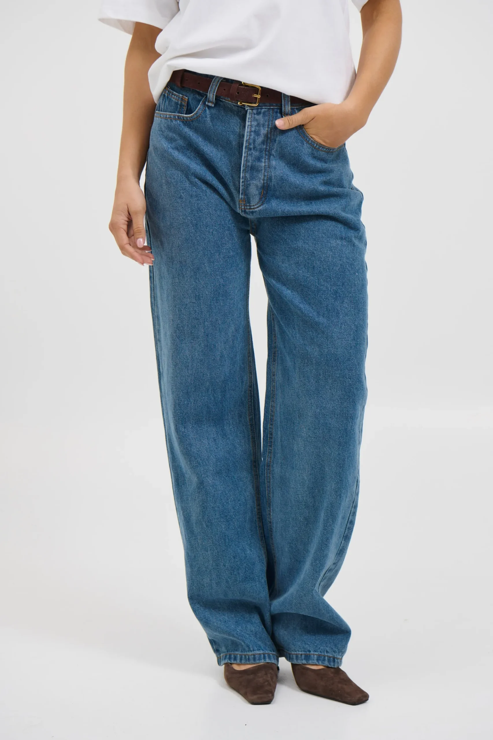 Dania Jean Mid Blue