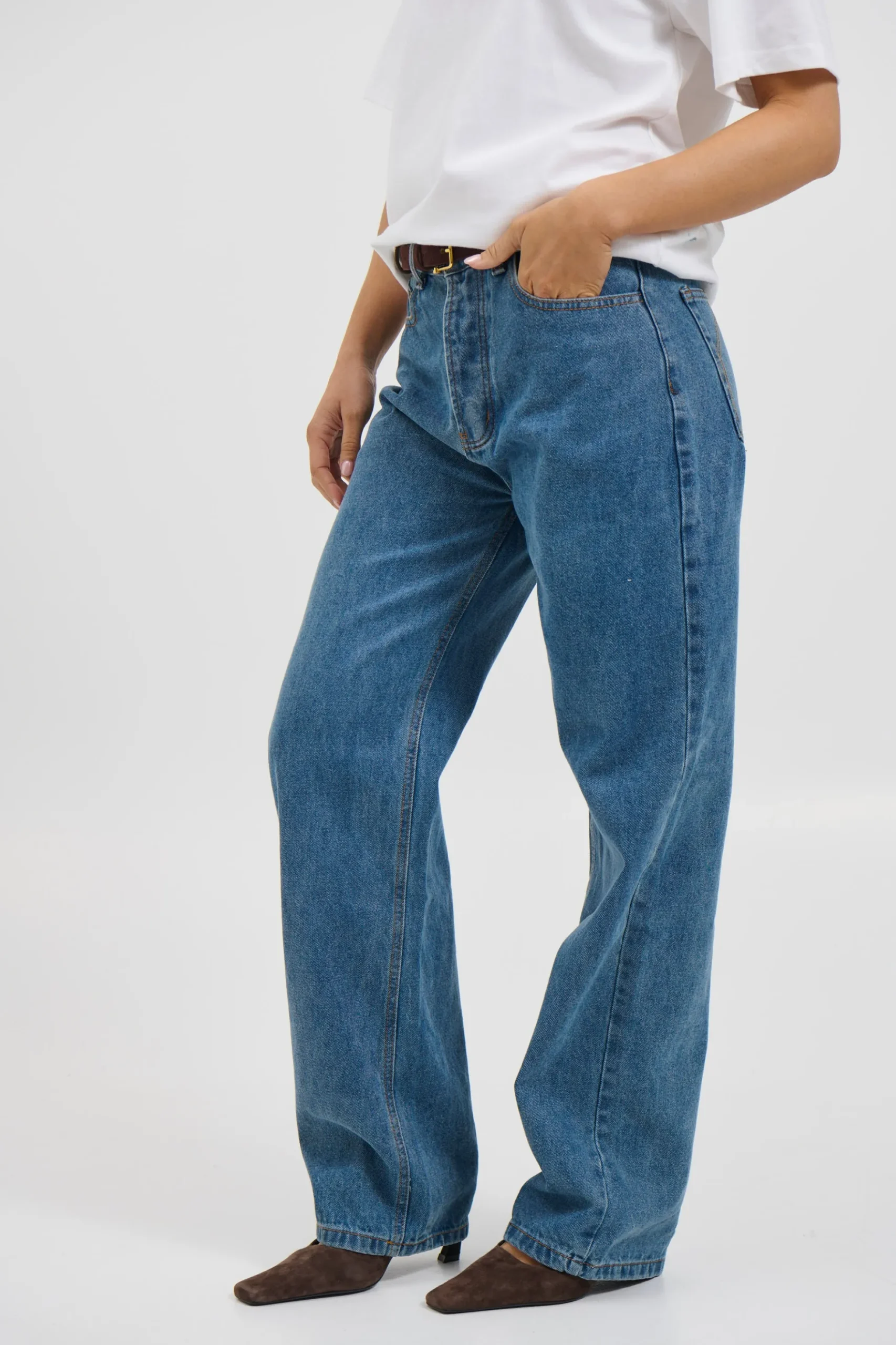 Dania Jean Mid Blue