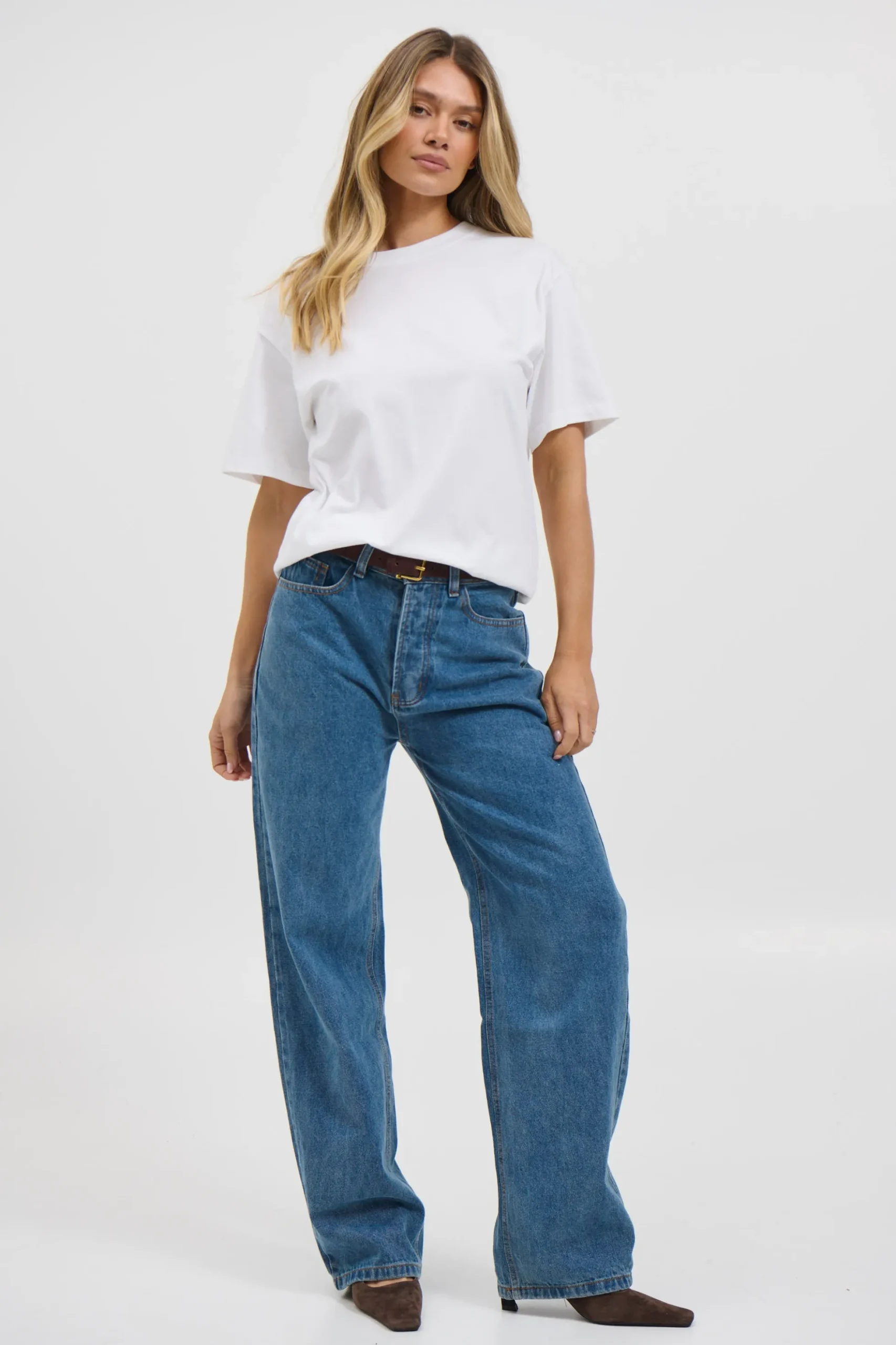 Dania Jean Mid Blue