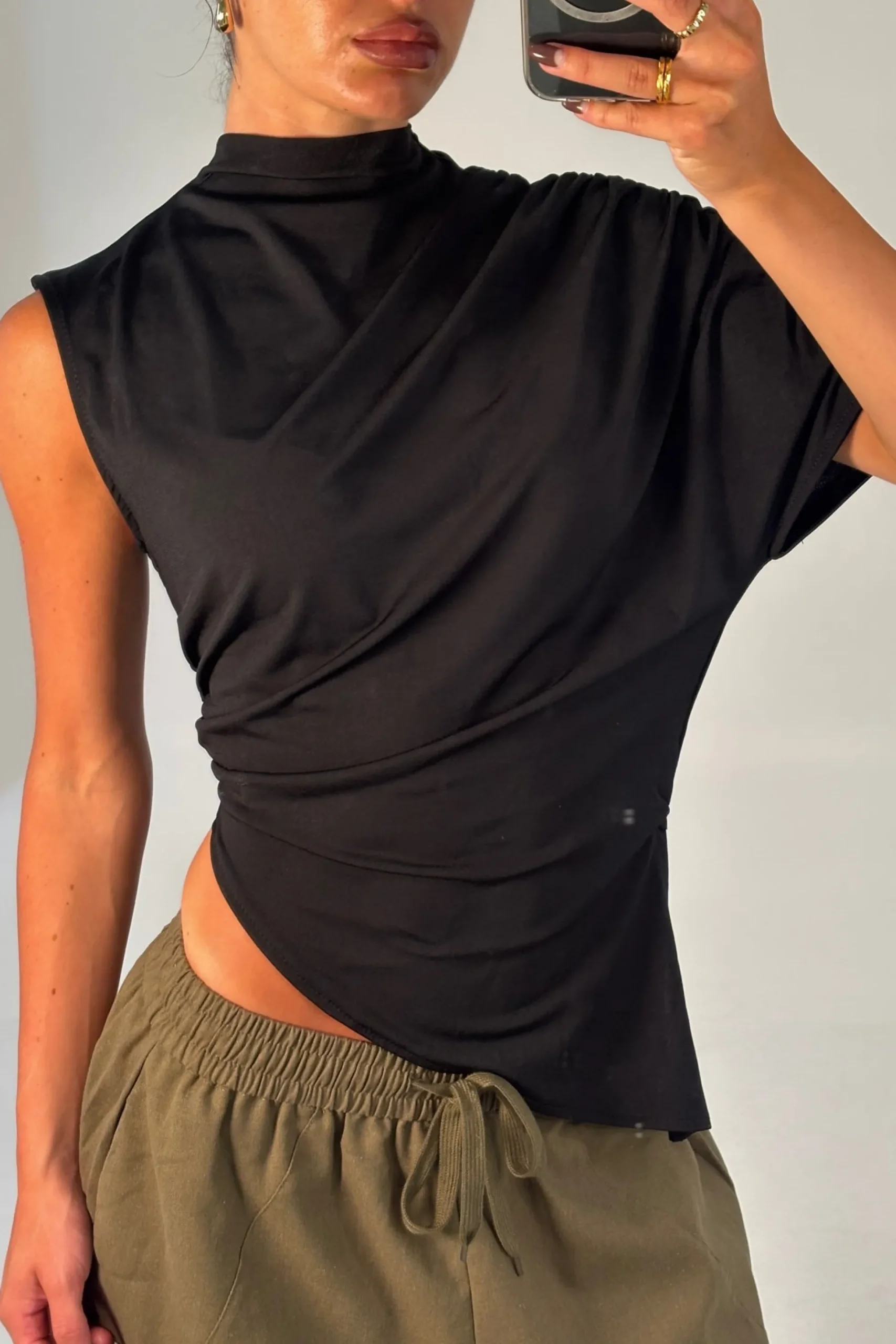 Danielle Top Black