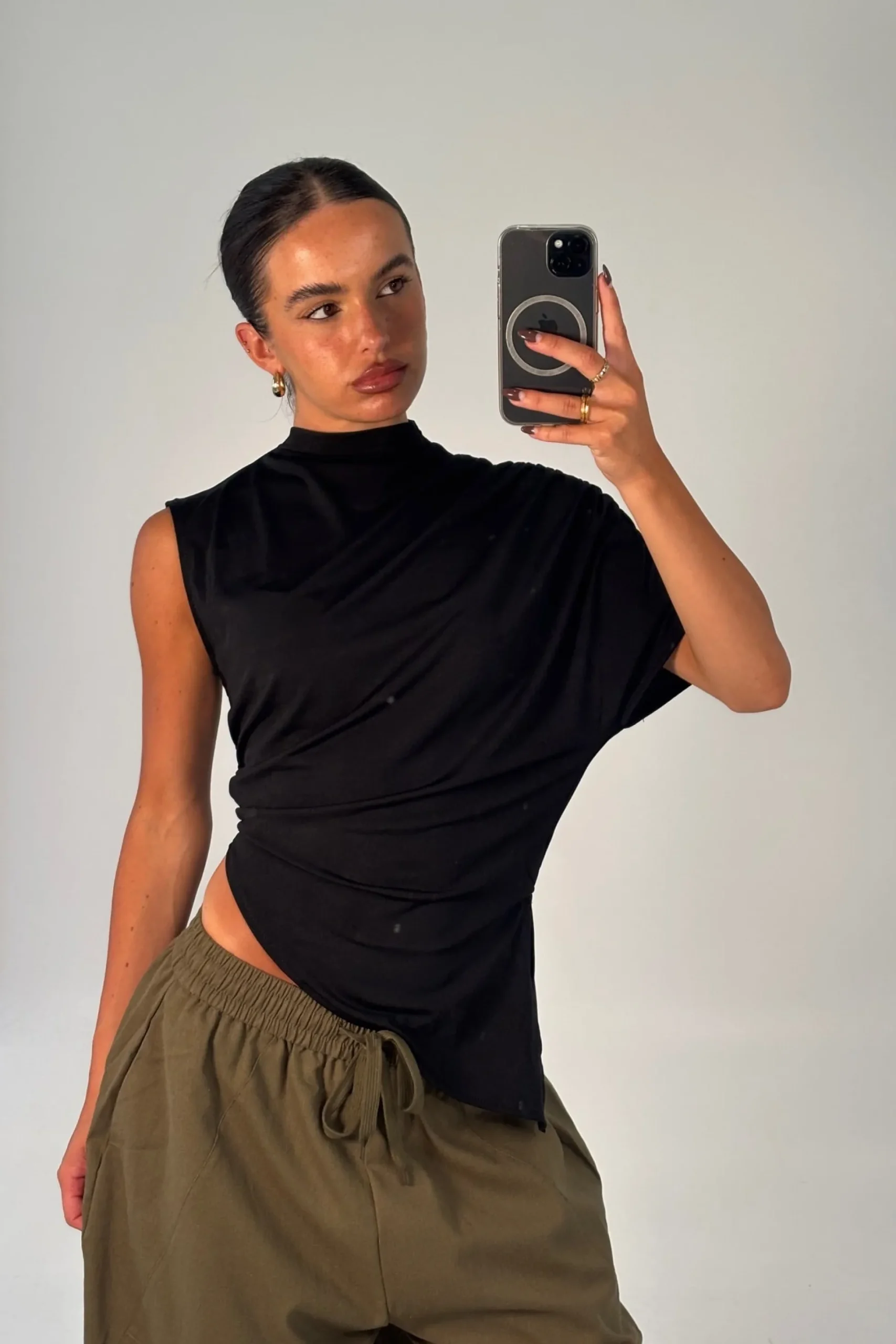 Danielle Top Black