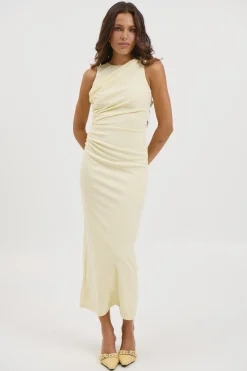 Daphne Midi Dress Butter