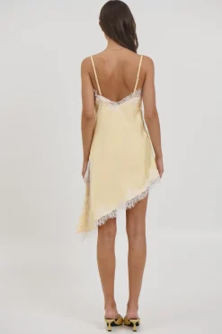 Electra Lace Dress Lemon