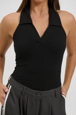 Elio Bodysuit Black
