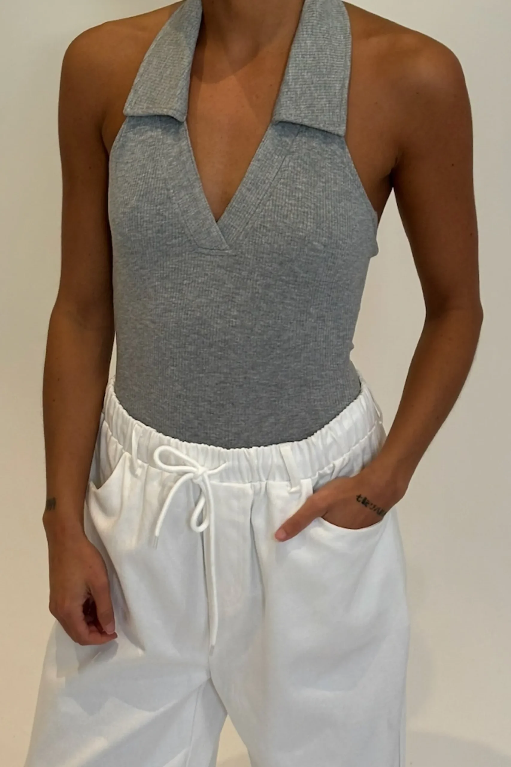 Elio Bodysuit Grey