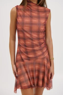 Elky Mini Dress Orange