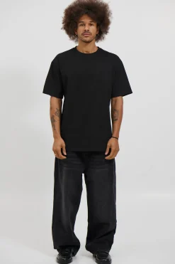 Emmett Box Tee Black