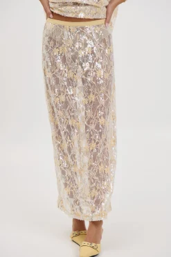 Fern Skirt Gold