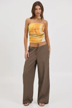Franca Top Yellow