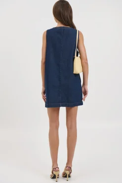 Jaymes Denim Dress Indigo