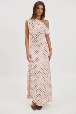 Jerri Maxi Dress Beige