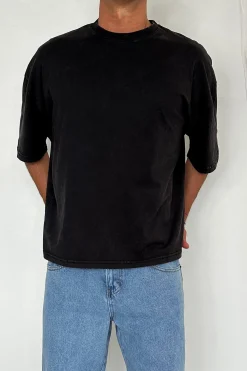 Jordan Crop Tee Acid Black