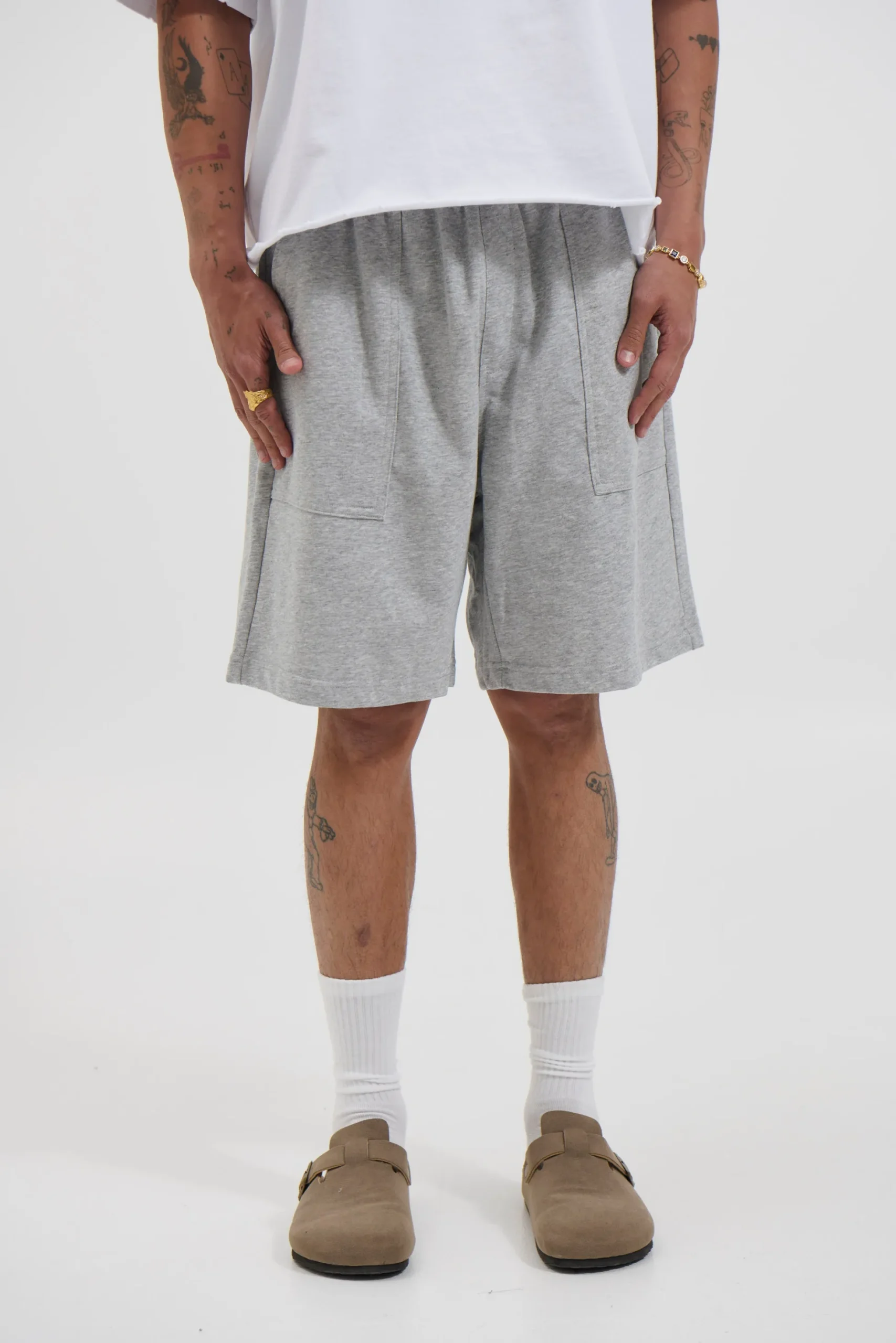 Jude Jersey Short Grey