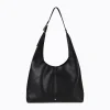Kismet Slouch Bag Black Grain/Gold