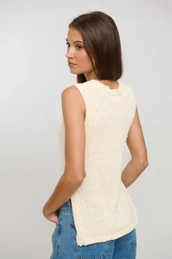 Kitt Knit Top Cream