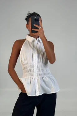 Kristal Top White