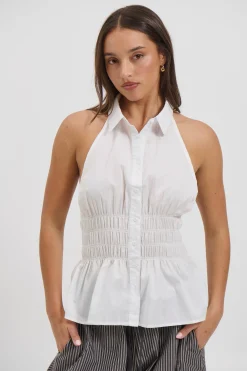 Kristal Top White