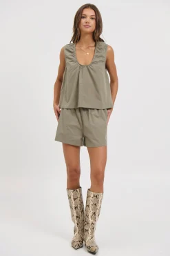 Kyla Short Khaki