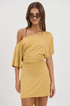 Lana Mini Dress Mustard