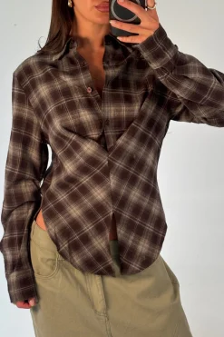 Leah Shirt Dark Grey