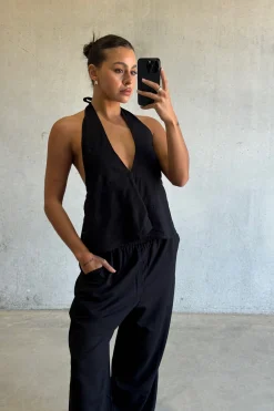 Leesa Pant Black