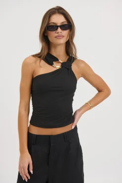 Leon Top Black