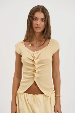 Lilly Button Up Butter