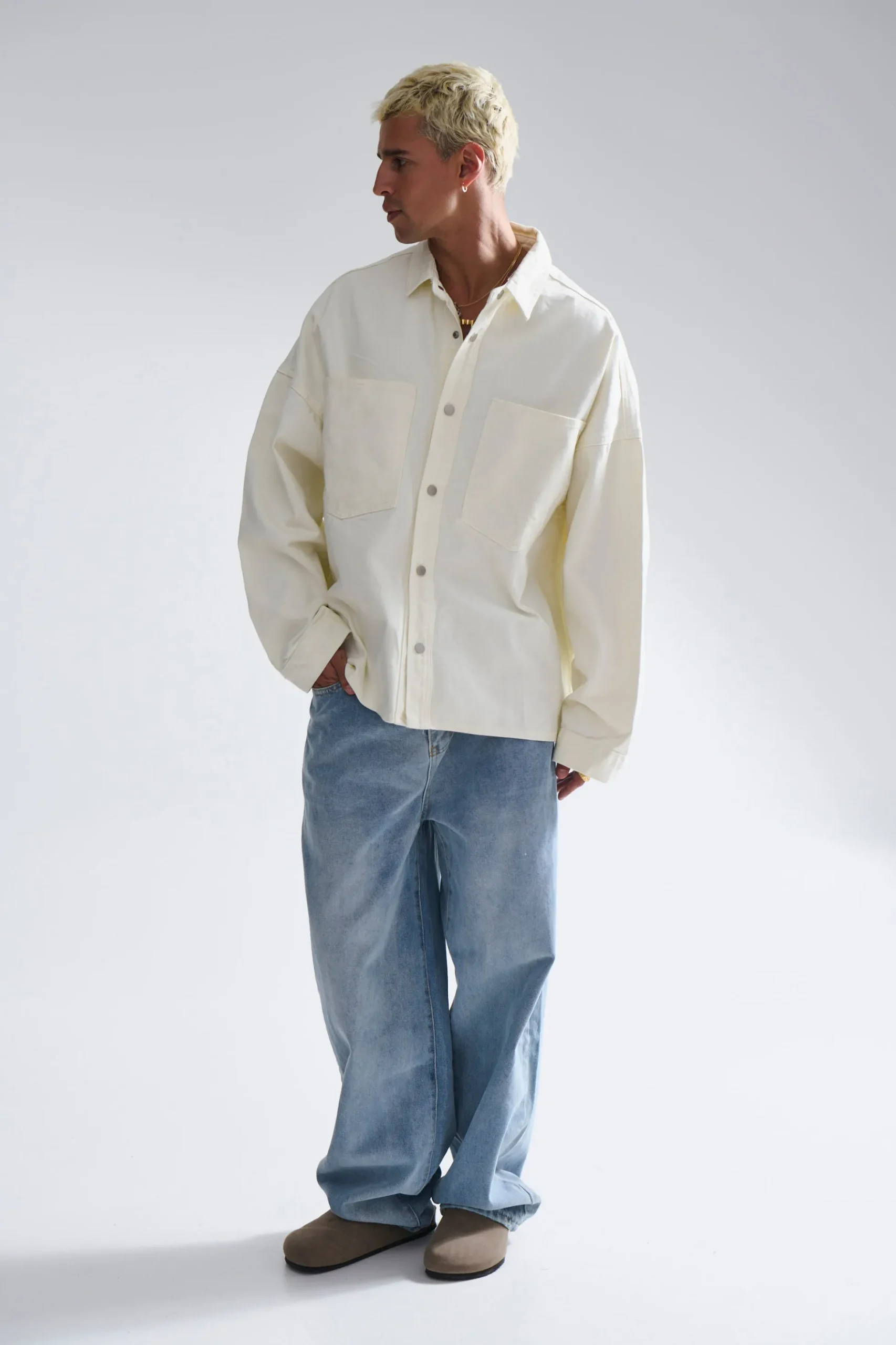 Louis Baggy Denim Blue