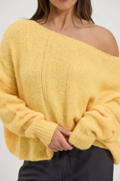 Louise Knit Lemon
