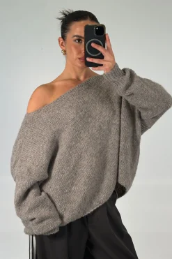 Louise Knit Mocha