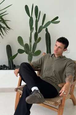 Luke Flow Pant Black