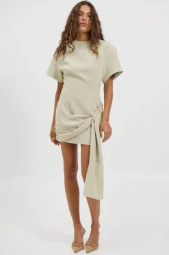 Martini Mini Dress Matcha