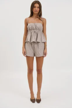 Matisse Top Chocolate