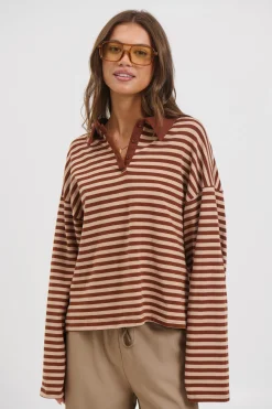 Megan Long Sleeve Latte