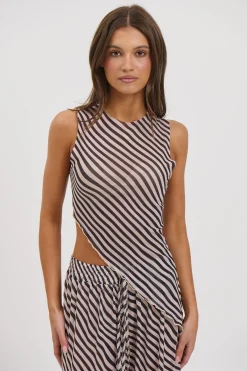 Mia Sheer Set Brown