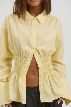 Nadine Shirt Lemon